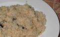 Alimentazione sana: contenuto calorico del porridge di grano